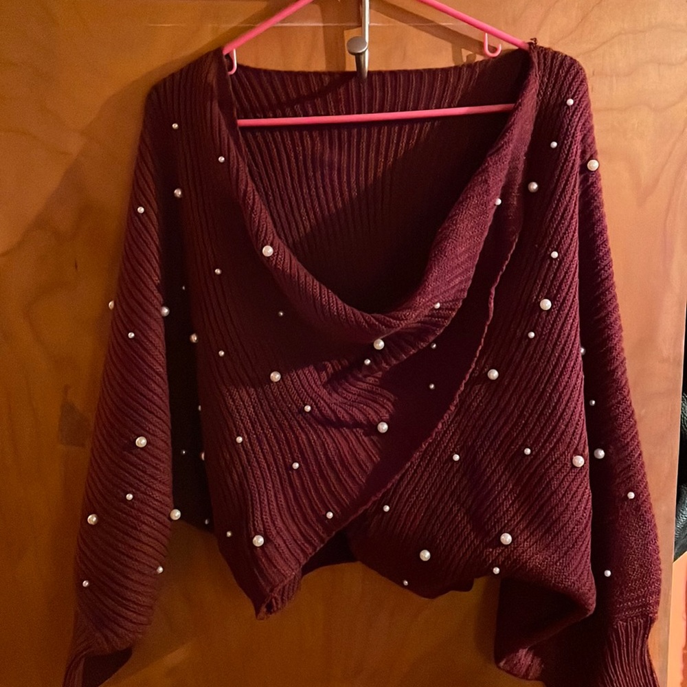 Cranberry sweater